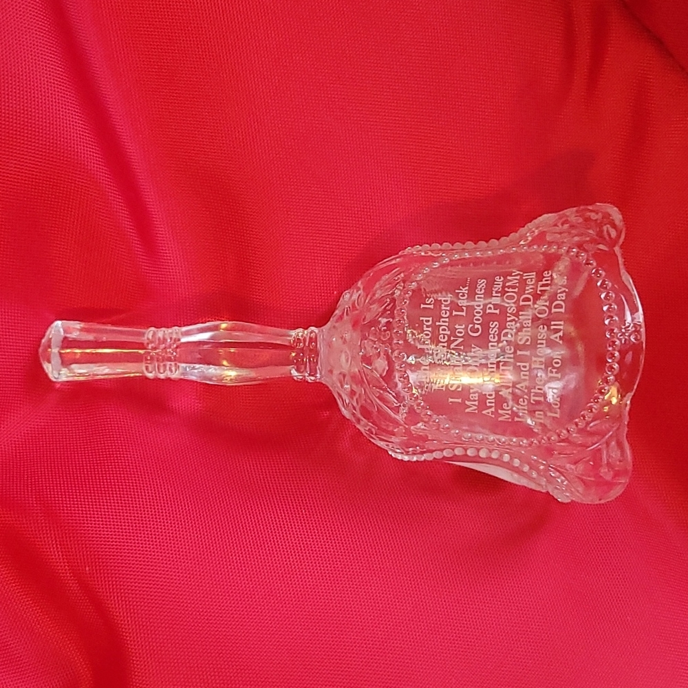 Vintage crystal bell